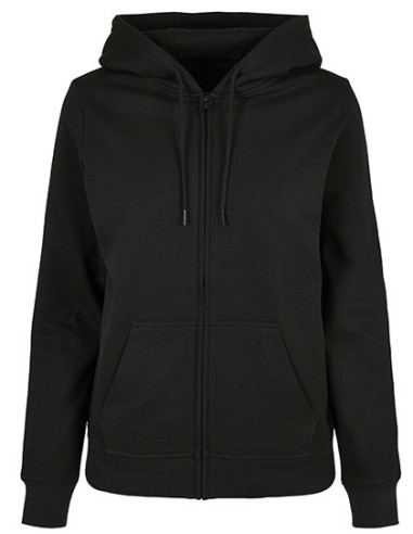 B-BB009-Ladies Basic Zip Hoody
